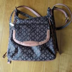 新品　Christian Oliverショルダーバッグ ダークブラウン/ピンクのサムネイル