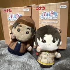 名探偵コナン おねだりぬいぐるみ ホームズ 服部平次 遠山和葉 セット