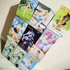 プライズ フィギュア まとめ売り 10点 初音ミク レム ラム リリエル ほか