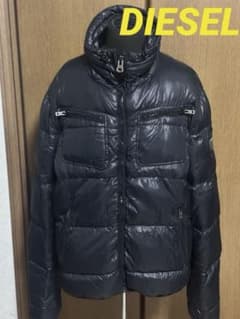 DIESEL ダウン 00s 短丈 肉厚 重量感 ブラック XLサイズ - メルカリ