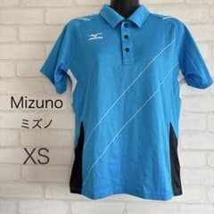 Mizuno ゲームシャツ ポロシャツ 水色/黒/白 Mizuno ミズノ XS ゲームシャツ ポロシャツ ブルー - メルカリ