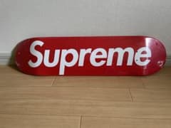 Supreme スケートボード デッキ レッド - メルカリ