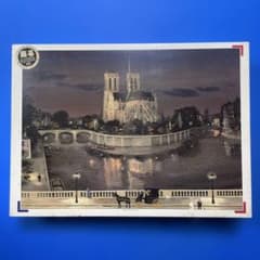 ジグソーパズル ミッシェル・ドラクロワ 夜のノートルダム 750P 未開封