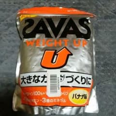 SAVASプロテイン バナナ味 ウエイトアップのサムネイル