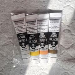 【アクリルガッシュ】 4本セット11ml【新品・未使用】のサムネイル