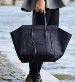 CELINE セリーヌ ラゲージ ファントム クロコ型押し - メルカリ