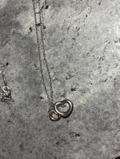 TIFFANY&Co オープンハートシルバーアンドゴールドのサムネイル