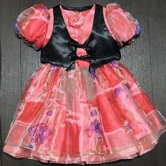 子供用ドレス プチマードレ 発表会 結婚式 130サイズのサムネイル