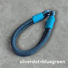 파라코드 스마트 폰 핸드 스트랩 silverdot × bluegreen