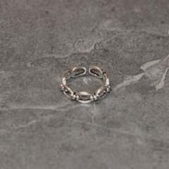 デザインチェーンリング　シルバーリング　ringのサムネイル