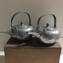 明治時代 錫銚子 一対のサムネイル