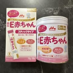 森永 E赤ちゃん スティックタイプ 13g×10本+缶300gのサムネイル