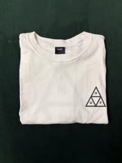 HUF トライアングルロゴ Tシャツ ホワイト Lのサムネイル