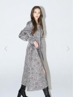 メルトザレディ flower jacquard long dressのサムネイル
