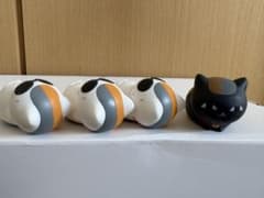 夏目友人帳　ちんまりニャンコ先生そふびこれくしょん　4体