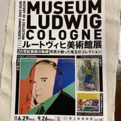 ルートヴィヒ美術館展　観覧券　1枚のサムネイル