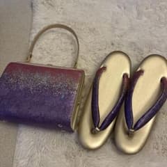 和装用バッグと草履セットのサムネイル