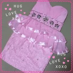 新品 ビジューペプラムミニドレスのサムネイル