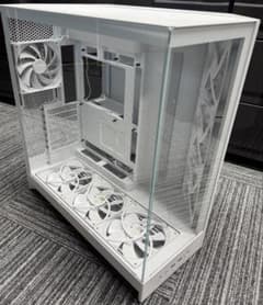 NZXT H9 Flow デュアルチャンバー PCケース ホワイト BTF対応 - メルカリ