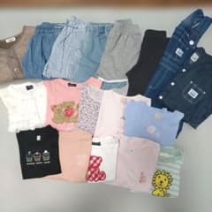 子供服　女の子　100 110　まとめ売り 18着のサムネイル