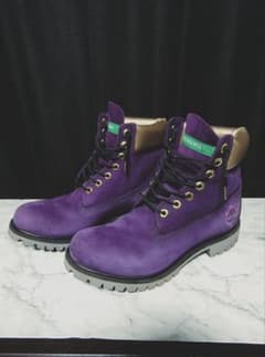 Timberland　HipHop 50周年記念モデル ブーツ パープルのサムネイル