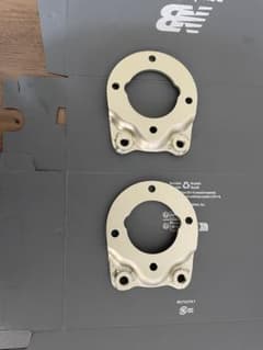 激レア！ダットサン43年式フェアレディSR311ブラケット左右セット純正美品 激レア！ダットサン43年式フェアレディSR311ブラケット左右セット純正