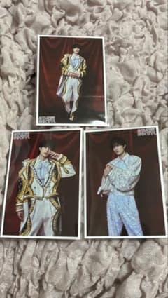 M!LK 山中柔太郎　のぞいてみるく？展 生写真 3枚セットのサムネイル