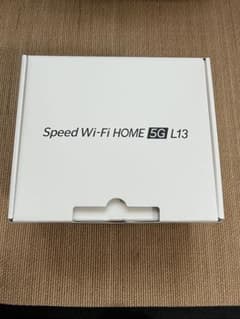 Speed Wi-Fi HOME 5G L13 本体のサムネイル