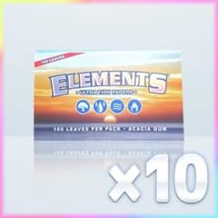 手卷 耗材 Elements 经典元素 常规尺寸 纯米慢燃卷纸 100张×10册のサムネイル