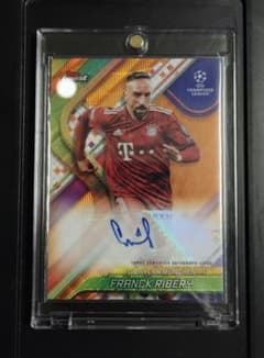 フランク・リベリー　直筆サイン 世界25枚限定】topps フランク・リベリー 直筆サイン auto パラレル