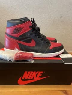 NIKE Air Jordan 1 bred/banned 28cm 2016 - メルカリ