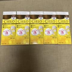 CIELO シエロ ムースカラー 白髪染め 5個セットのサムネイル