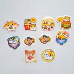 ハムちゃんずワールド ハムスター シール まとめ売り 平成レトロ 香り付き レア シール ハムスター 平成 当時 平成レトロ フレークシール ハムちゃんず