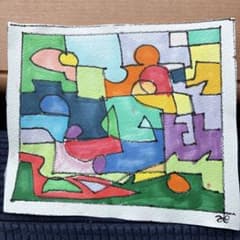 8歳の女の子が描いた絵のサムネイル