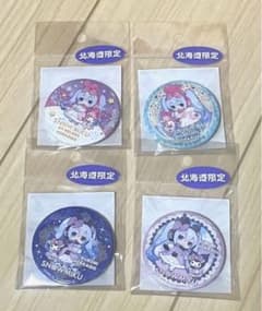 [홋카이도 한정] 유키 미쿠 마이 멜로 쿠로미 캔 배지 하츠네 미쿠