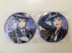ツイステ ナムコ限定　缶バッジセット　ジェイド＆フロイドのサムネイル