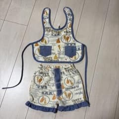 ベビー用 エプロン＆ショートパンツ セット 80cmのサムネイル