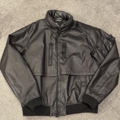 stone island レザージャケット ma-1 XL 美品 - メルカリ
