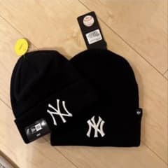 新品　New Era & 47Brand ニューヨークヤンキース ニット帽 2点のサムネイル