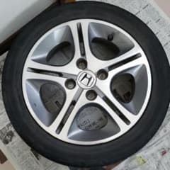 ホンダ ライフ ディーバ  JB 純正 ホイール 4本 純正ナット付きのサムネイル