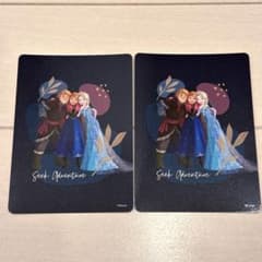 ディズニーストア じゃんけんカード アナと雪の女王 カード 2枚セット