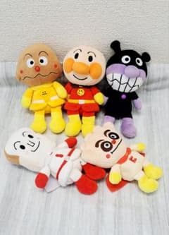 アンパンマン ぬいぐるみ マスコット 5体セット - メルカリ