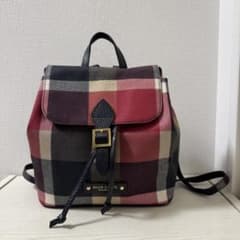 新品同様　定価33000 ブルーレーベルクレストブリッジ リュックサック　赤 新品同様 定価33000 ブルーレーベルクレストブリッジ リュックサック