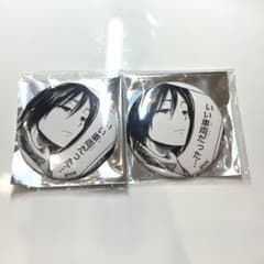 Attack Titan Mikasa can badge (2 items)