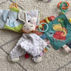 ベビー用 布絵本 ラトル 3点セットのサムネイル