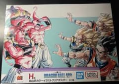 一番くじ ドラゴンボール 40th 其之一カラーイラストクリアポスター5種セットのサムネイル