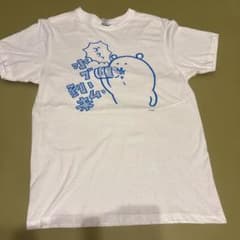 ナガノキャラクターズ ナガノのくま 販促 Tシャツ 水ブーム到来のサムネイル