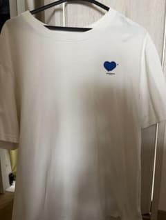 【人気】ADER ERROR アダーエラー 青ハートワッペン Tシャツ 白 人気】ADER ERROR アダーエラー 青ハートワッペン Tシャツ 白 - メルカリ