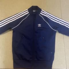 adidas トラックジャケット ネイビー 150cm ジャージのサムネイル