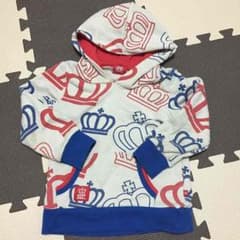 BABY DOLL 総柄 フード付きパーカーのサムネイル
